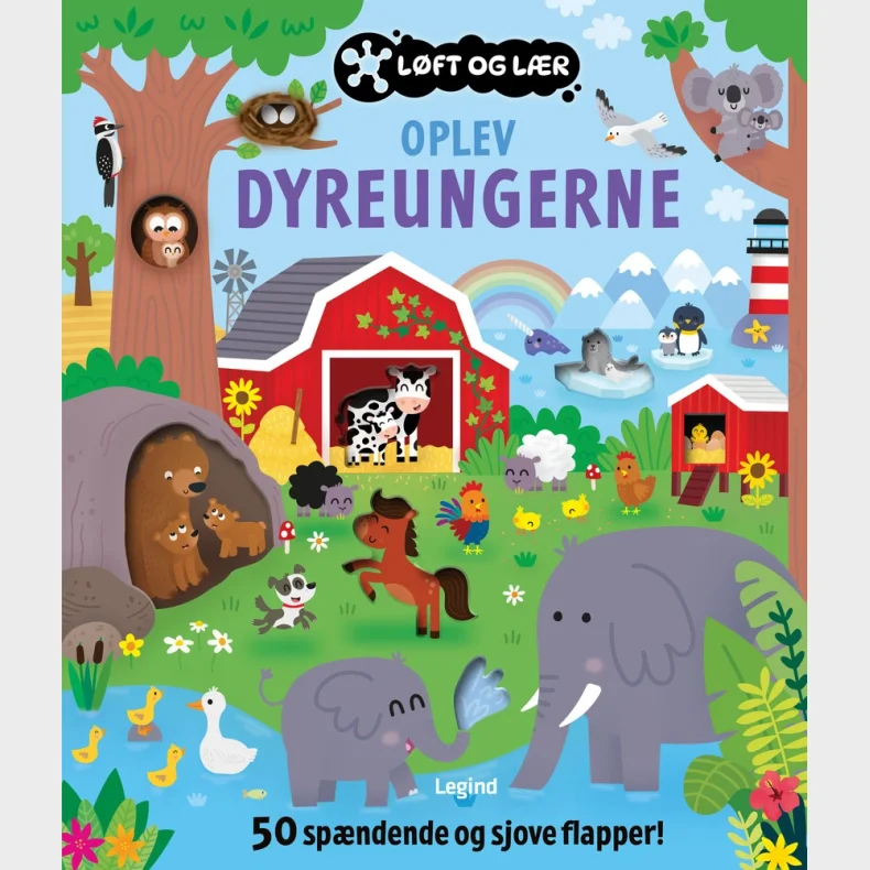 L�ft og l�r: Oplev dyreungerne