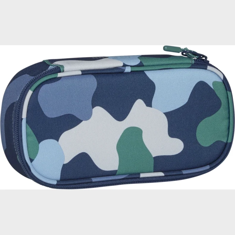 Penalhus Beckmann Sport Junior Ovalt Color Camo U/Indhold