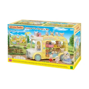 SYLVANIAN FAMILIES Regnbue Sjov B�rnehave Bus