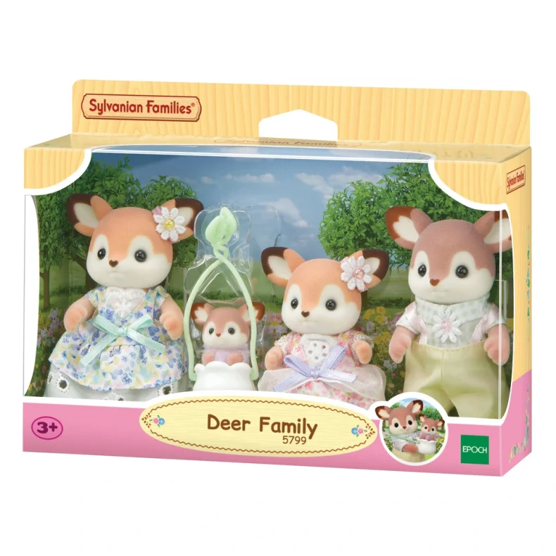 SYLVANIAN FAMILIES Familien Hjort 4 pak