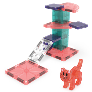 Magna-Tiles | Det lille kattekradsetr, 13 stk