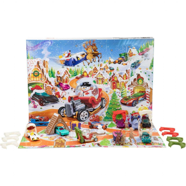 Hot Wheels Julekalender 2025