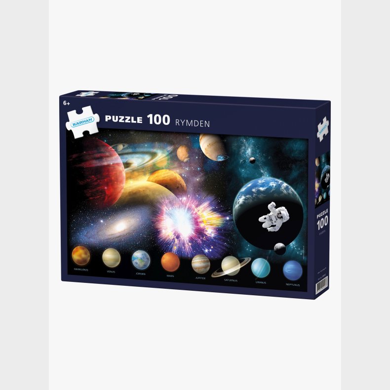 K�rnan Puslespil Det Ydre Rum 100 Brikker