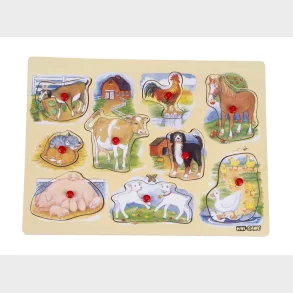 VINI KNOPPUSLESPIL FARM & DYR