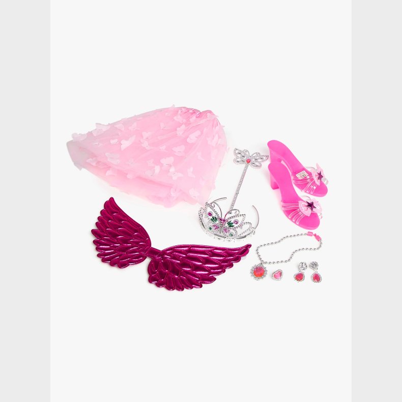 Cloudberry Castle Kostume Prinsesse / Fe, Pink