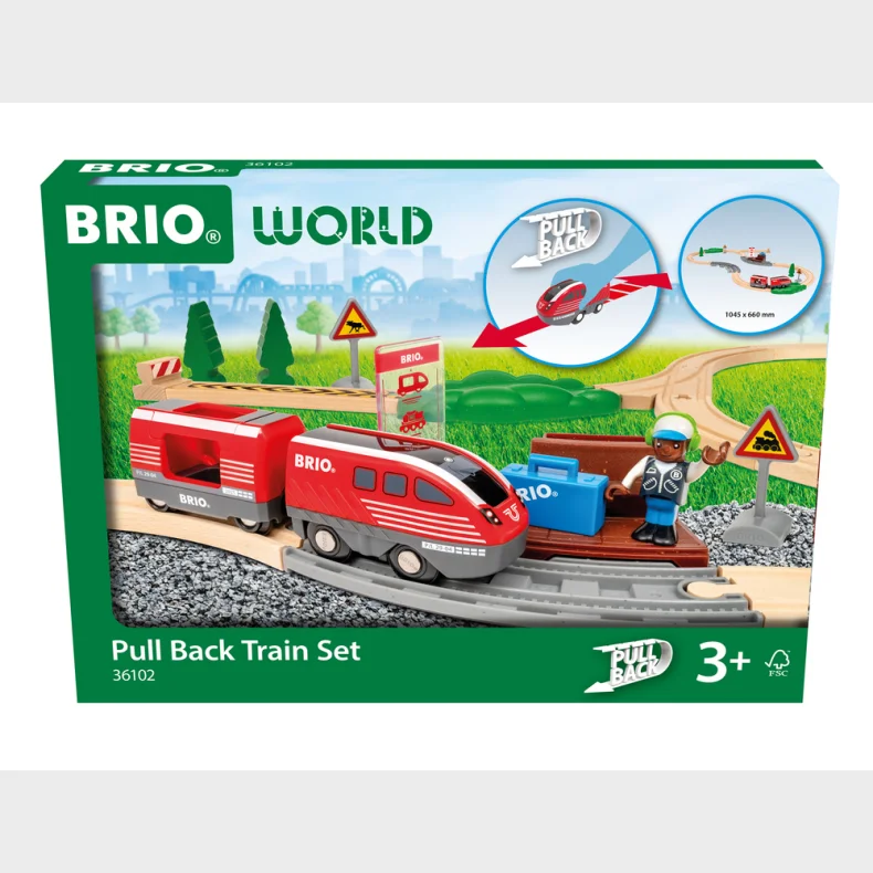 BRIO 36102 Pull Back Togs�t