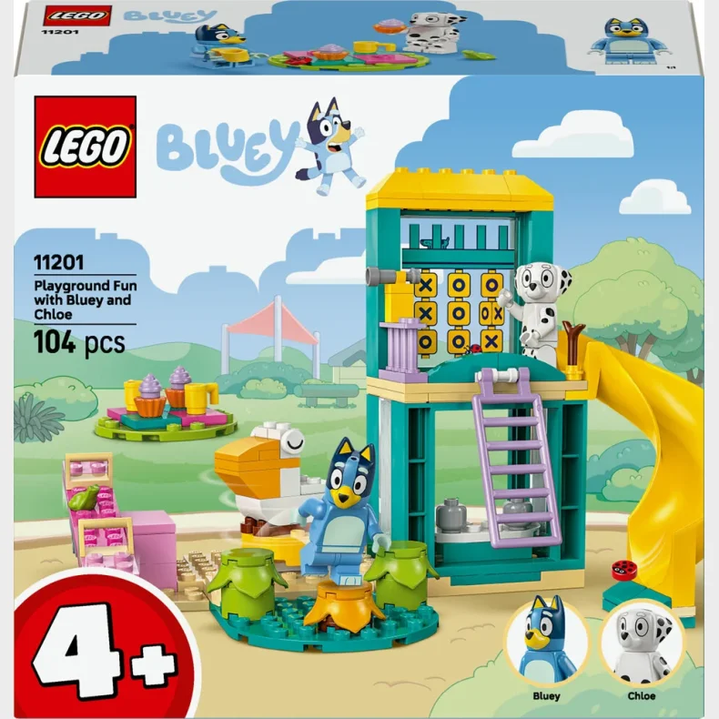 11201 LEGO Bluey Sjov p� legepladsen med Bluey og Chloe