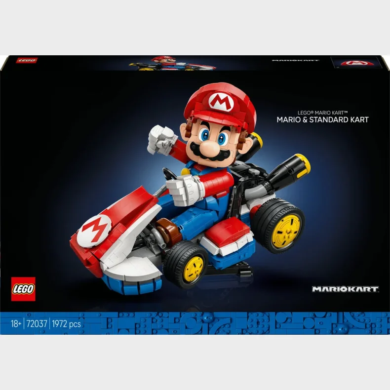 72037 LEGO Super Mario Mario Kart&trade;  Mario og Standard Kart