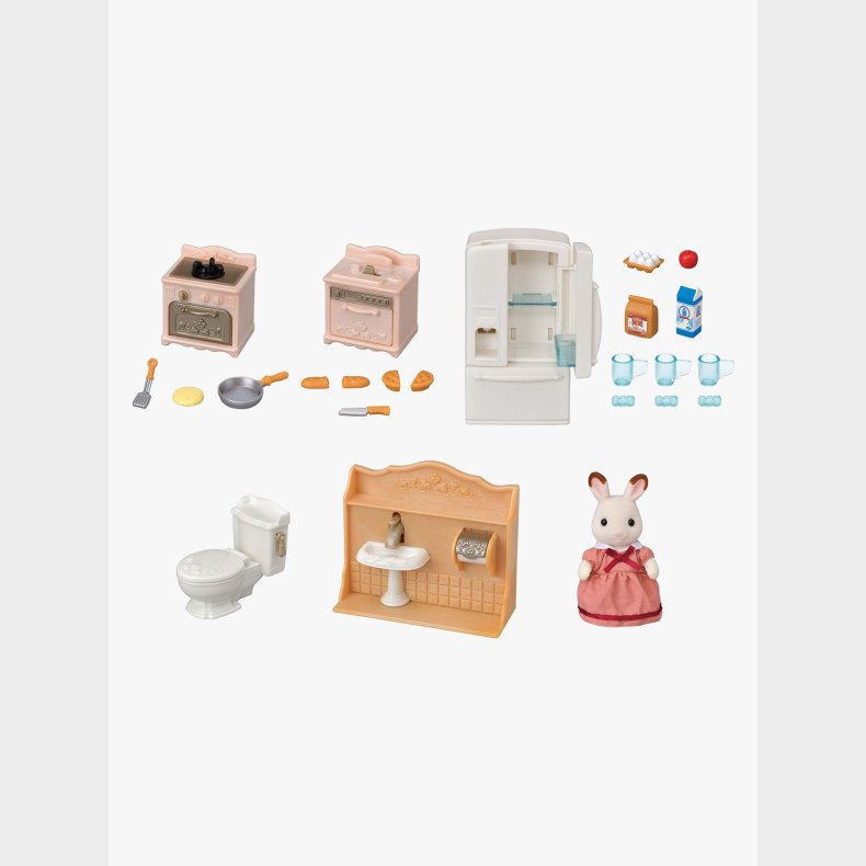 Sylvanian Families Dukkehustilbeh�r med Figur