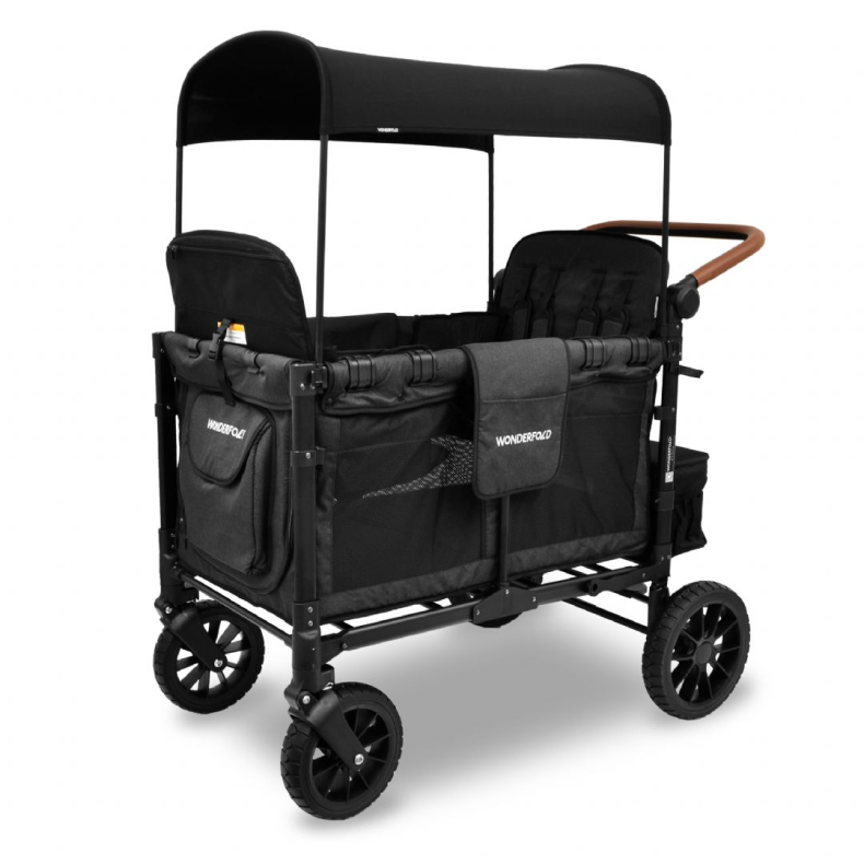 Luxe Quad Foldbar Tr�kvogn - Sort