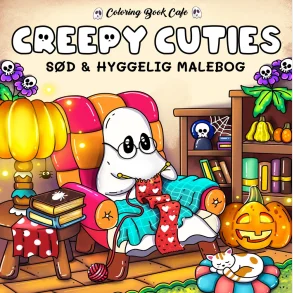 Malebog: Creepy Cuties - Cozy Coloring
