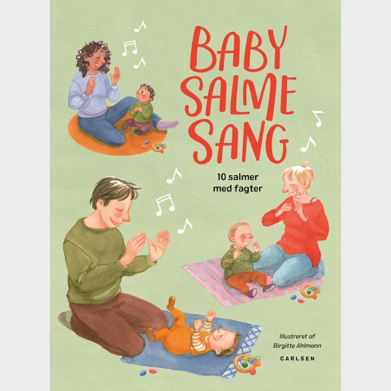 Babysalmesang - 10 salmer med fagter