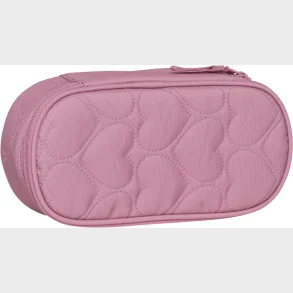 Penalhus Beckmann Sport Junior Ovalt Padded Hearts Rose U/Indhold