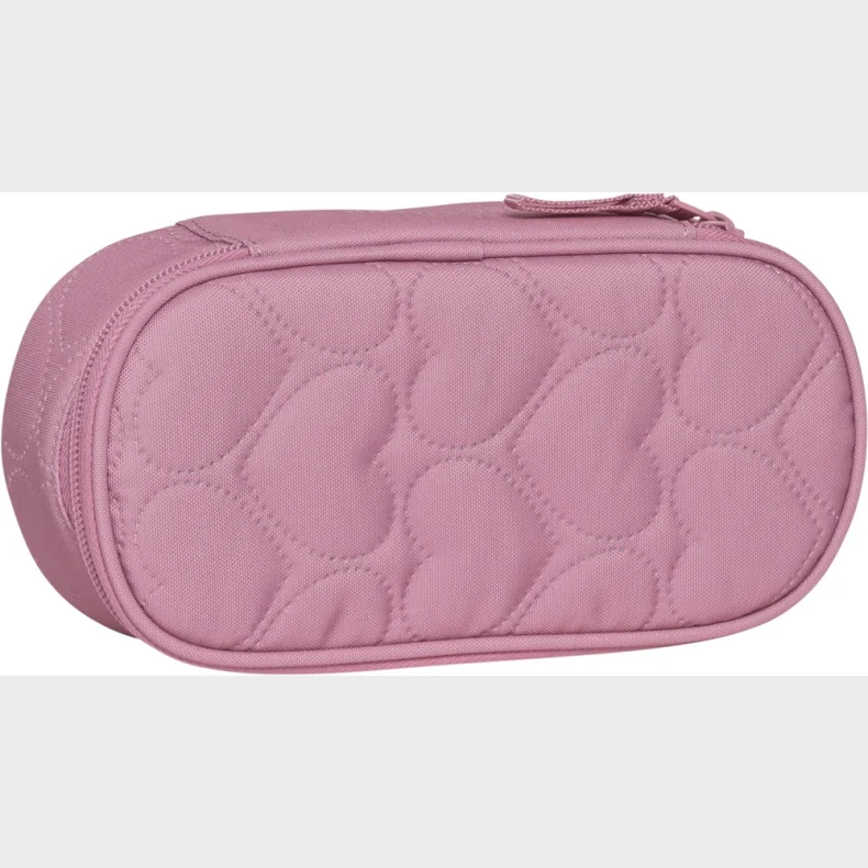 Penalhus Beckmann Sport Junior Ovalt Padded Hearts Rose U/Indhold