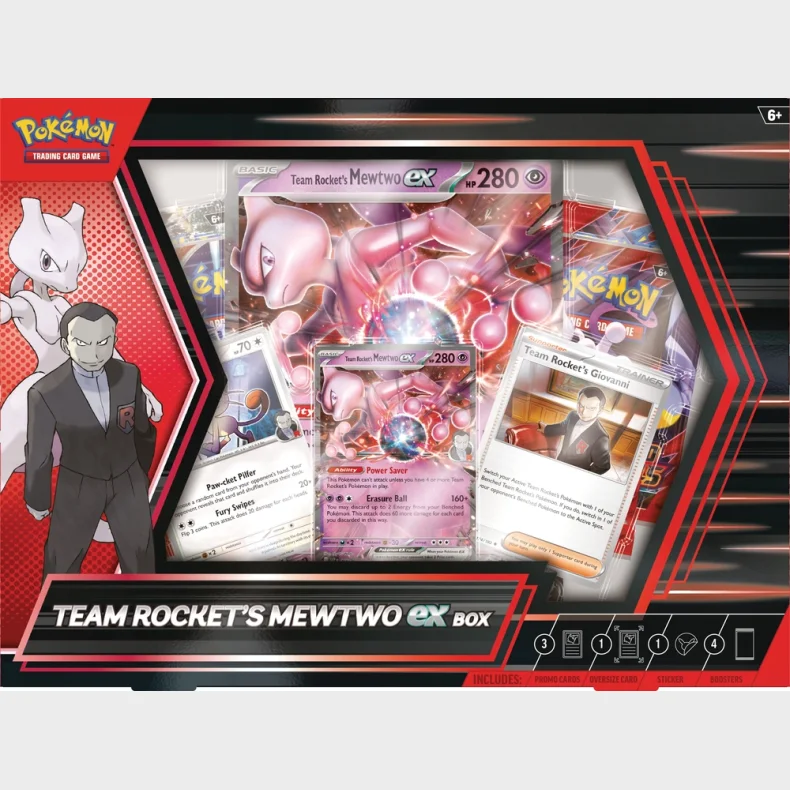 Pokemon Team Rocket&apos;s Mewtwo Ex Box