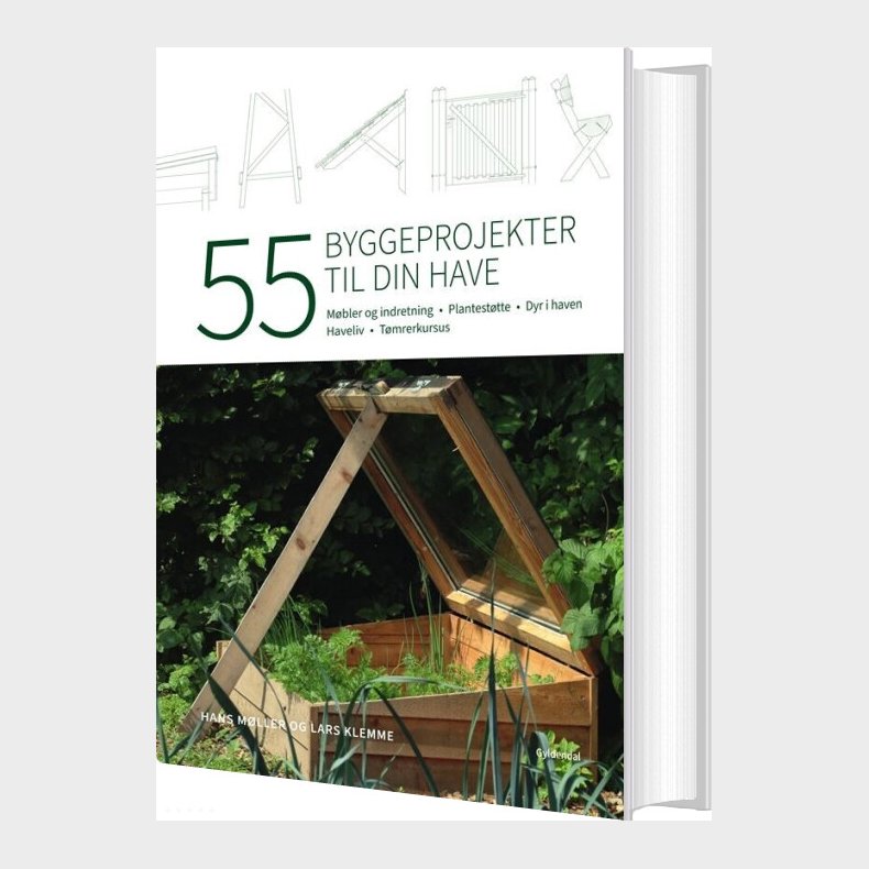 55 Byggeprojekter Til Din Have - Hans Mller - Bog