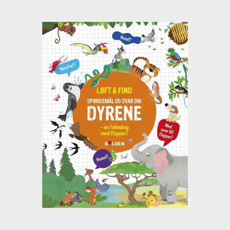 L�ft og find: Sp�rgsm�l og svar om dyrene