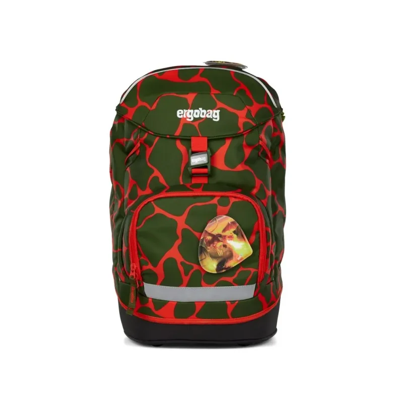 Skoletaske Ergobag Prime Fire DragonBear 20L