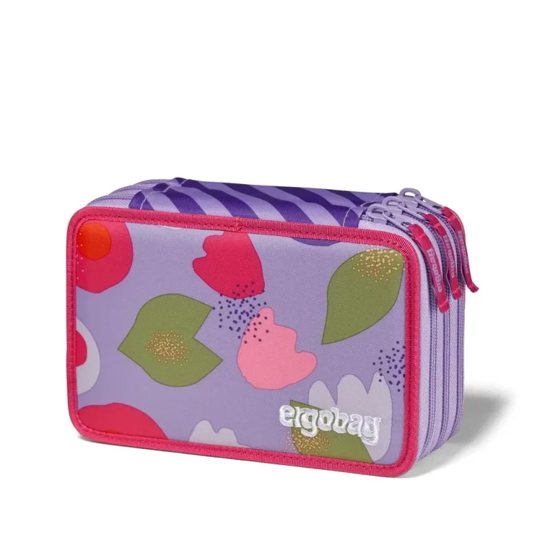 Penalhus Ergobag Maxi 3-DELT M/INDHOLD Flower PowBear
