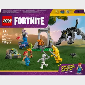 77075 LEGO Fortnite Peely og Sparkplugs lejr