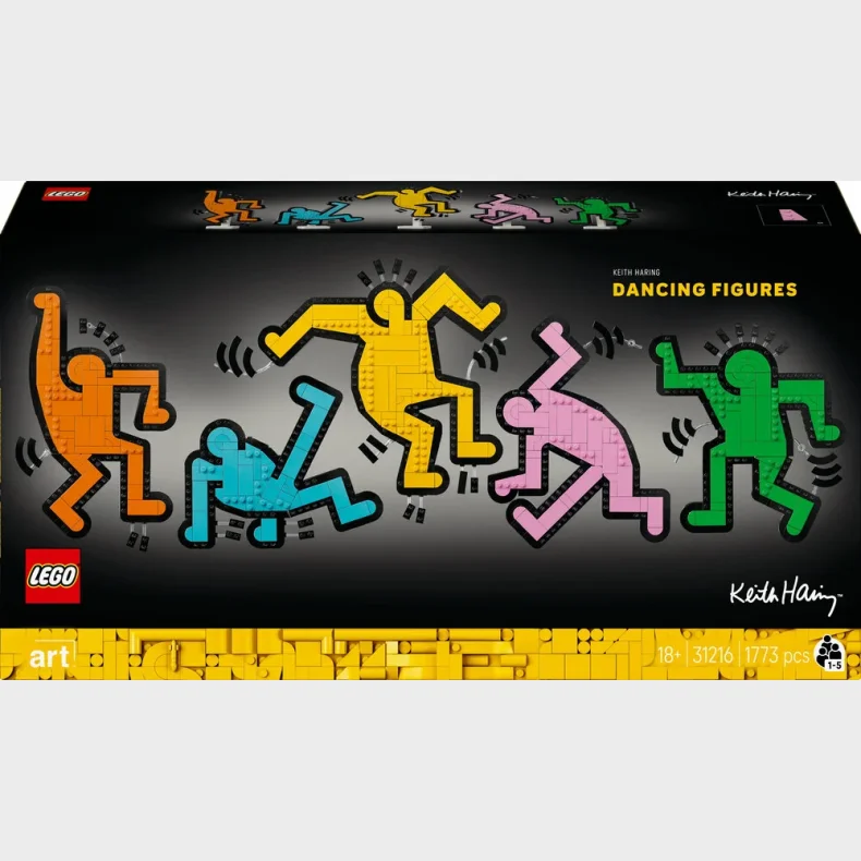 31216 LEGO ART Keith Haring  Dansende figurer