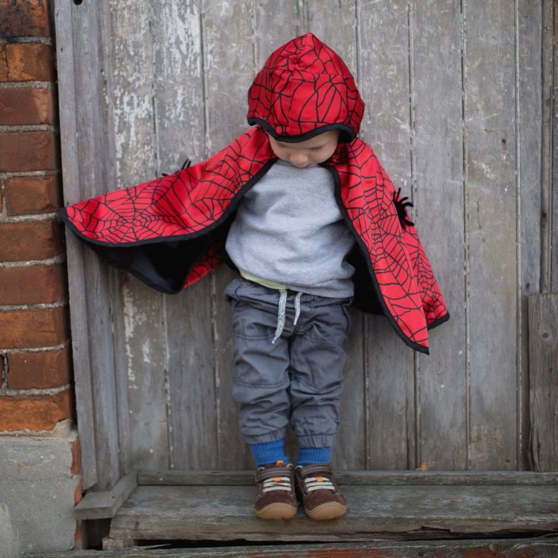 Great Pretenders | 2-i-1 Spiderman/Batman-kappe - Flere strrelser US 2/3 - EU 2-3 r