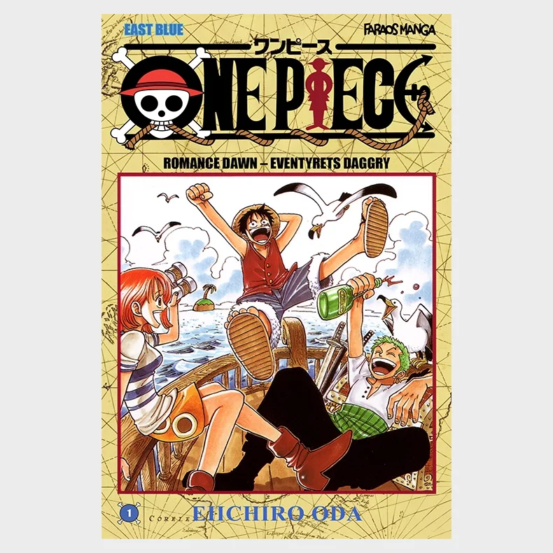 One Piece 1 (sampakke: kolli a 4 stk.)