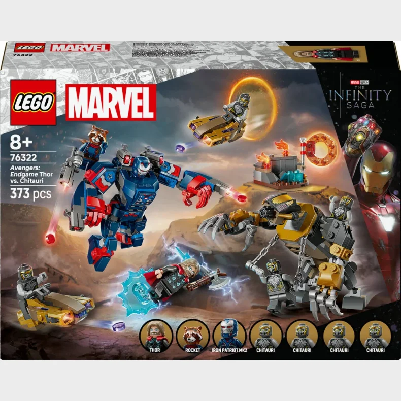 76322 LEGO Super Heroes Avengers: Endgame Thor mod chitauri