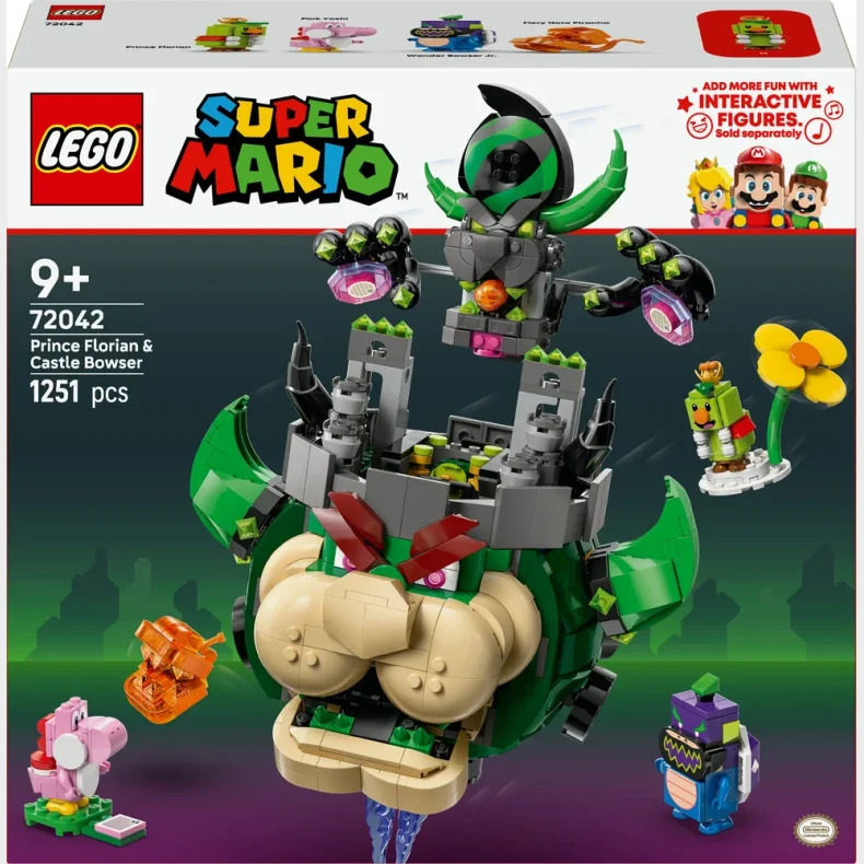 72042 LEGO Super Mario Prince Florian og Castle Bowser