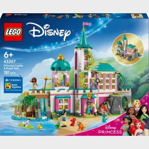 43267 LEGO Disney Prinsesseslot og royale kledyr