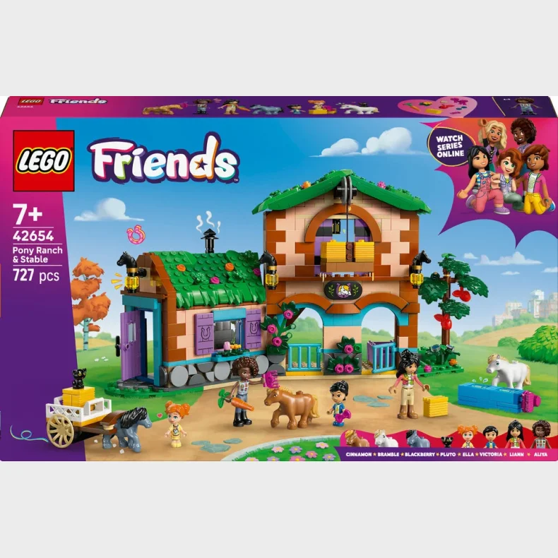 42654 LEGO Friends Ponyfarm og stald