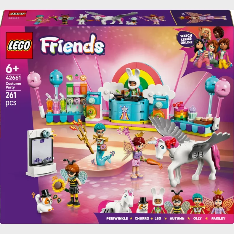 42661 LEGO Friends Udkl�dningsfest med enhj�rning og fe