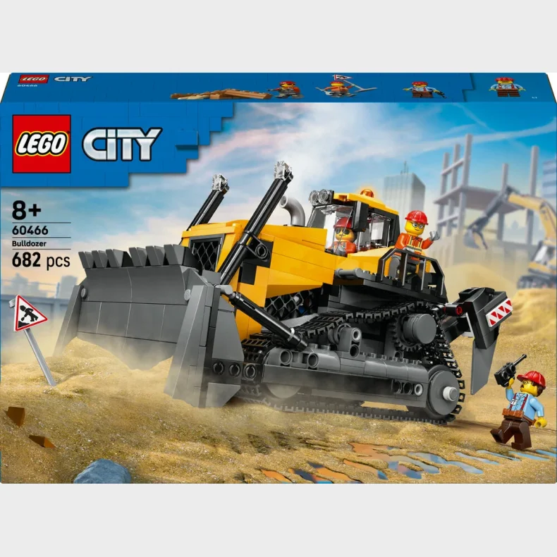 60466 LEGO City Gul bulldozer