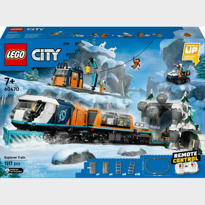 60470 LEGO City Polarforskernes arktiske eksprestog