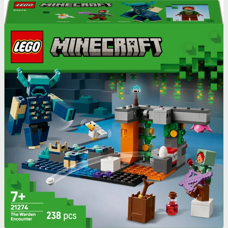 21274 LEGO Minecraft Warden-m�det