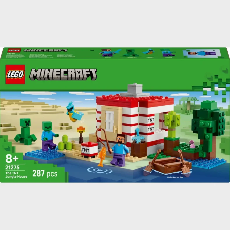 21275 LEGO Minecraft TNT-junglehuset