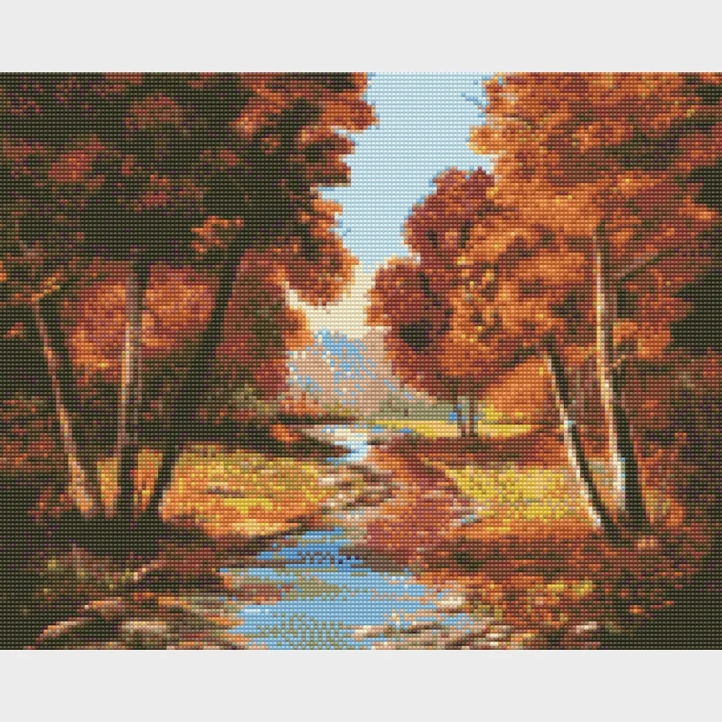 Diamond art skov/BK 40 x 50 cm