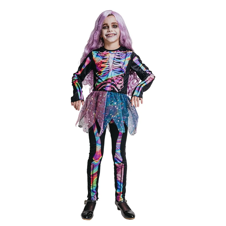 SKELET KOSTUME, SHIMMER STR. 122-134