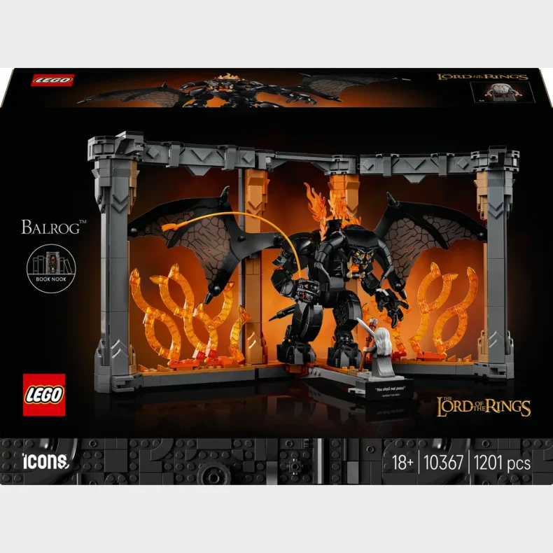 10367 LEGO Icons Ringenes Herre: Balrog&trade;-bogniche