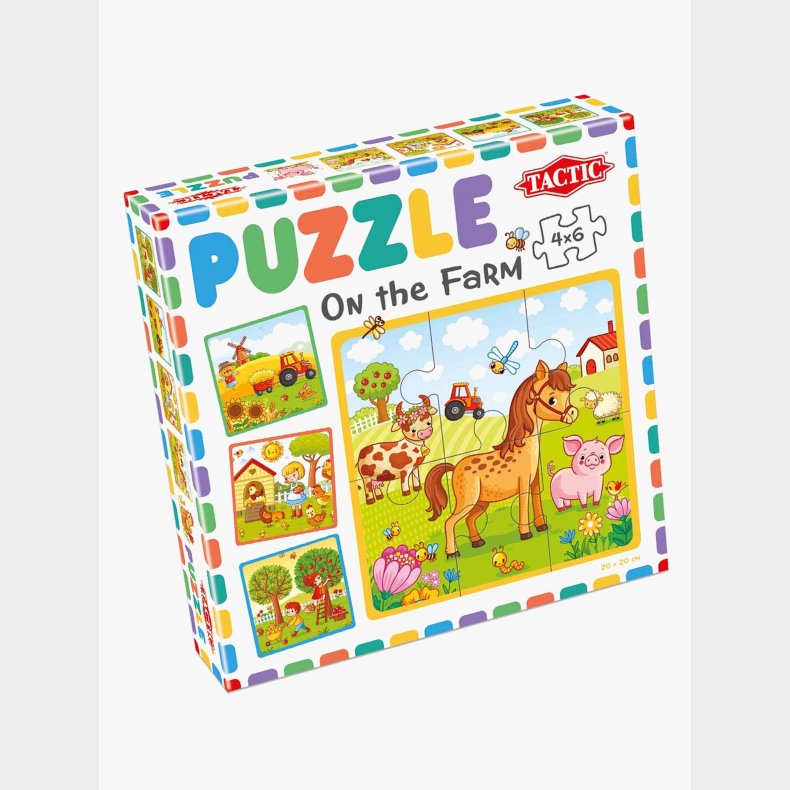 Tactic Puslespil Mit F�rste Puslespil - Farm