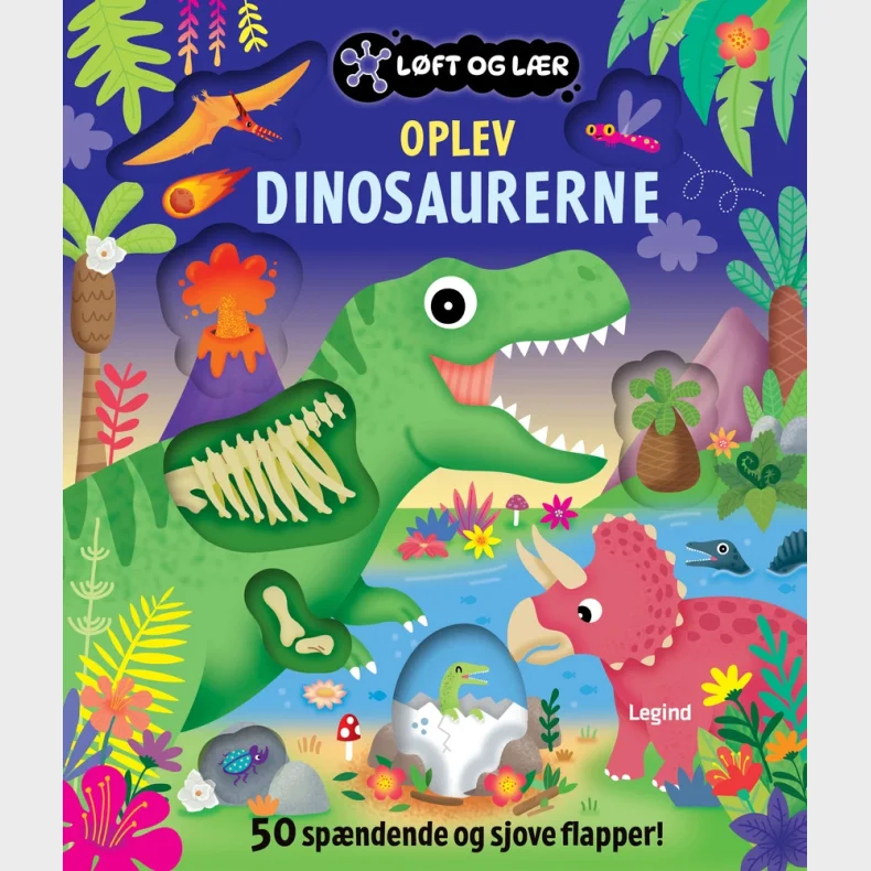 Lft og lr: Oplev dinosaurerne