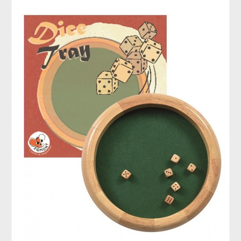 Egmont Toys | Raflebakke - Inkl 6 terninger