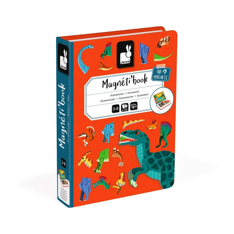 Magneti'book - Dinosaurs - 40 magnets