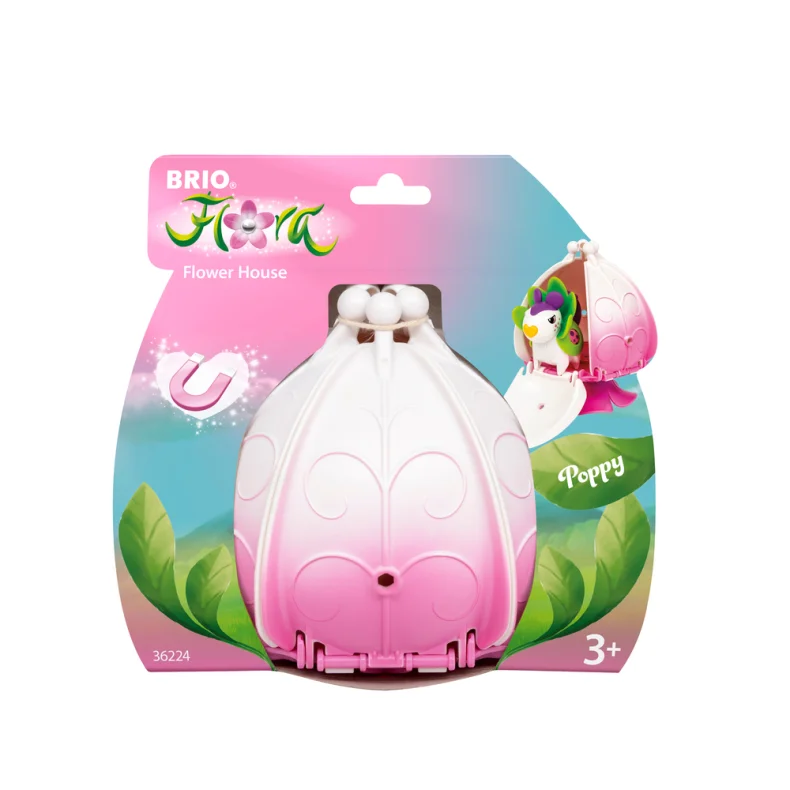 BRIO Flora 36224 Poppy Blomsterhus