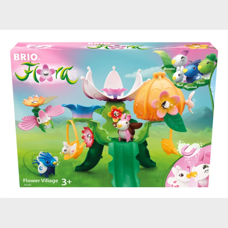 BRIO Flora 36240 Blomsterlandsby