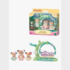 Sylvanian Families Figurs�t Hjortebabyer med Blomstergynge