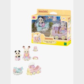 Sylvanian Families Leges�t Forlystelsespark Flyvemaskine &  Tog