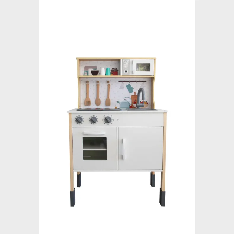 Lil&apos;Tot Legekkken inkl. tilbehr tr/hvid