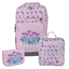Skoletaskes�t Optimo LEGO FLOWERS 20,5L