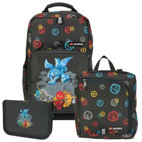 Skoletaskes�t Optimo LEGO NINJAGO Ninja Skills 20,5L